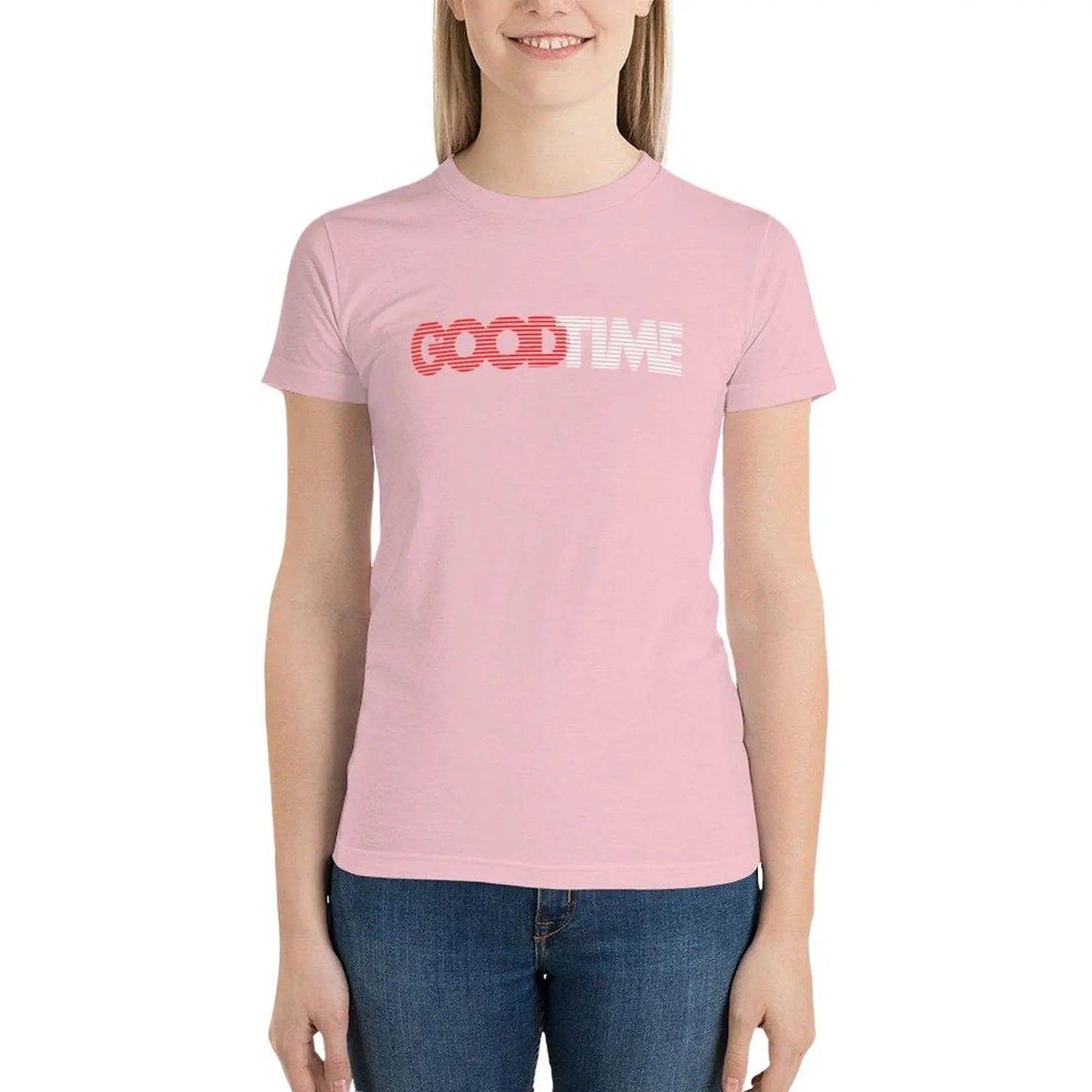 GOODTIME Movie Logo T-Shirt lady clothes shirts graphic tees t-shirt dress for Women graphic