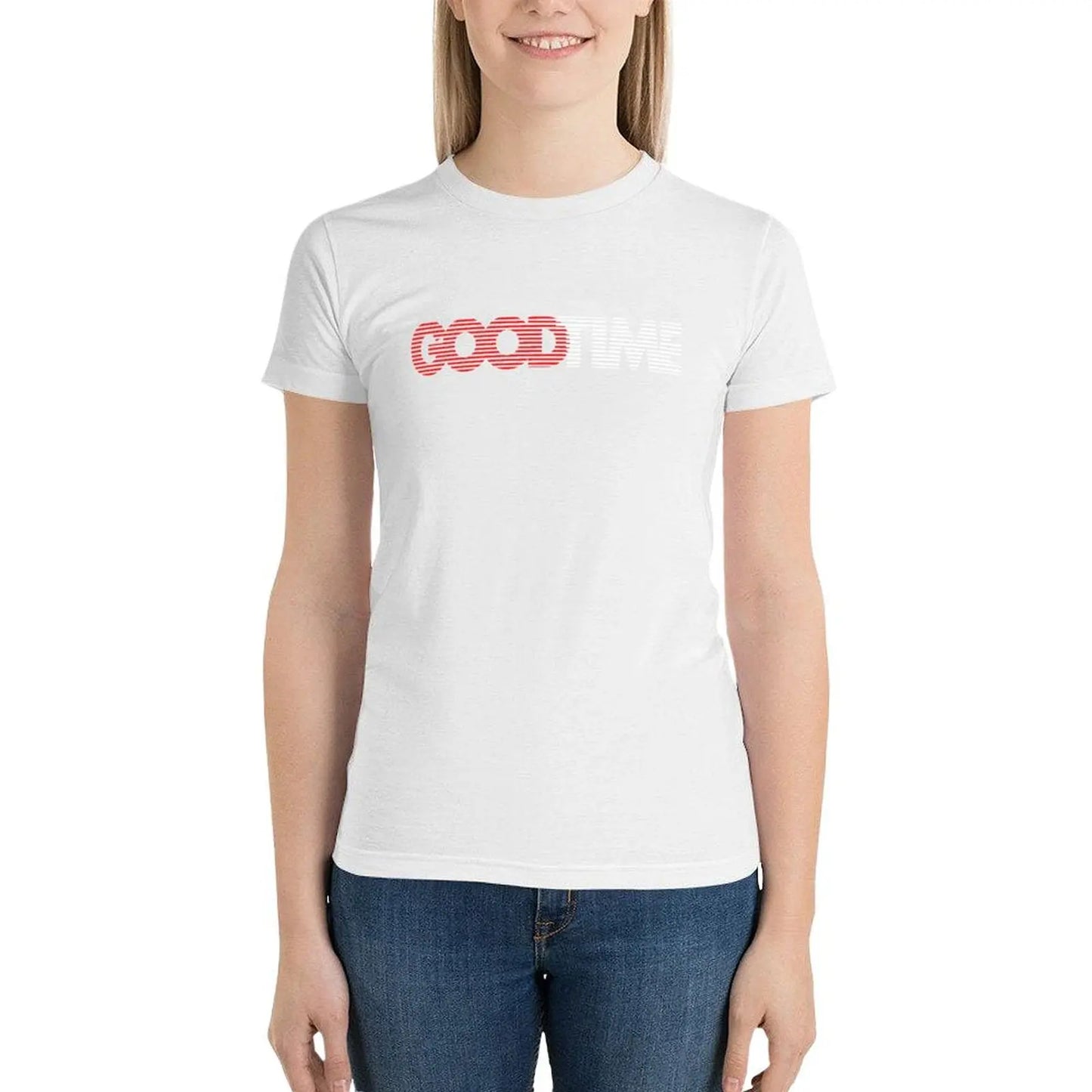 GOODTIME Movie Logo T-Shirt lady clothes shirts graphic tees t-shirt dress for Women graphic