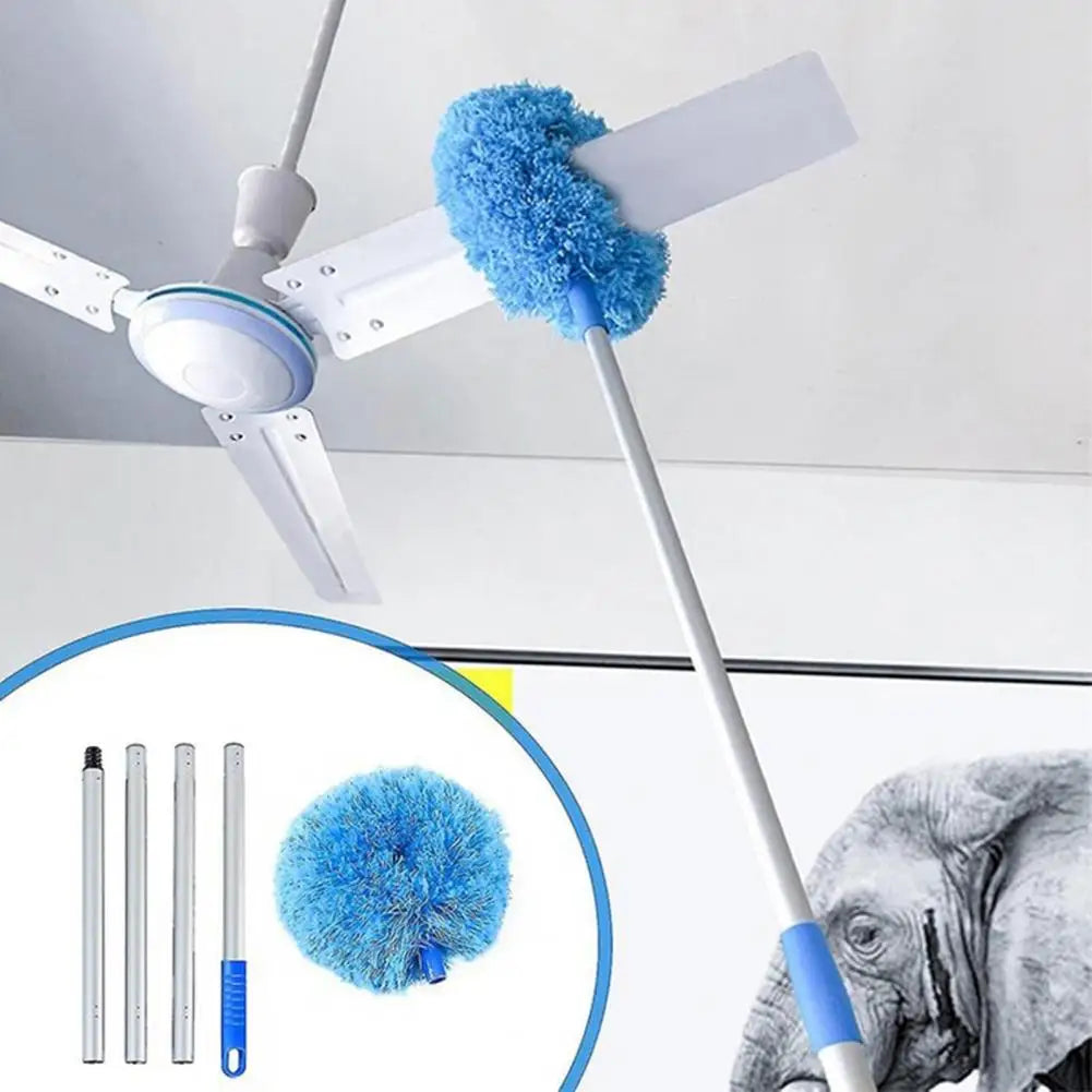 Washable Ceiling Fan Cleaner with Long Handle Adjustable Length Detachable Ceiling Fan Dust Remover Cleaning Tool