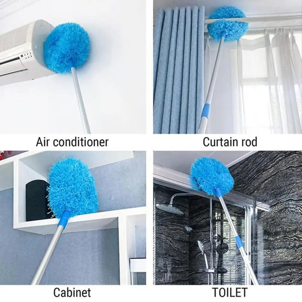 Washable Ceiling Fan Cleaner with Long Handle Adjustable Length Detachable Ceiling Fan Dust Remover Cleaning Tool